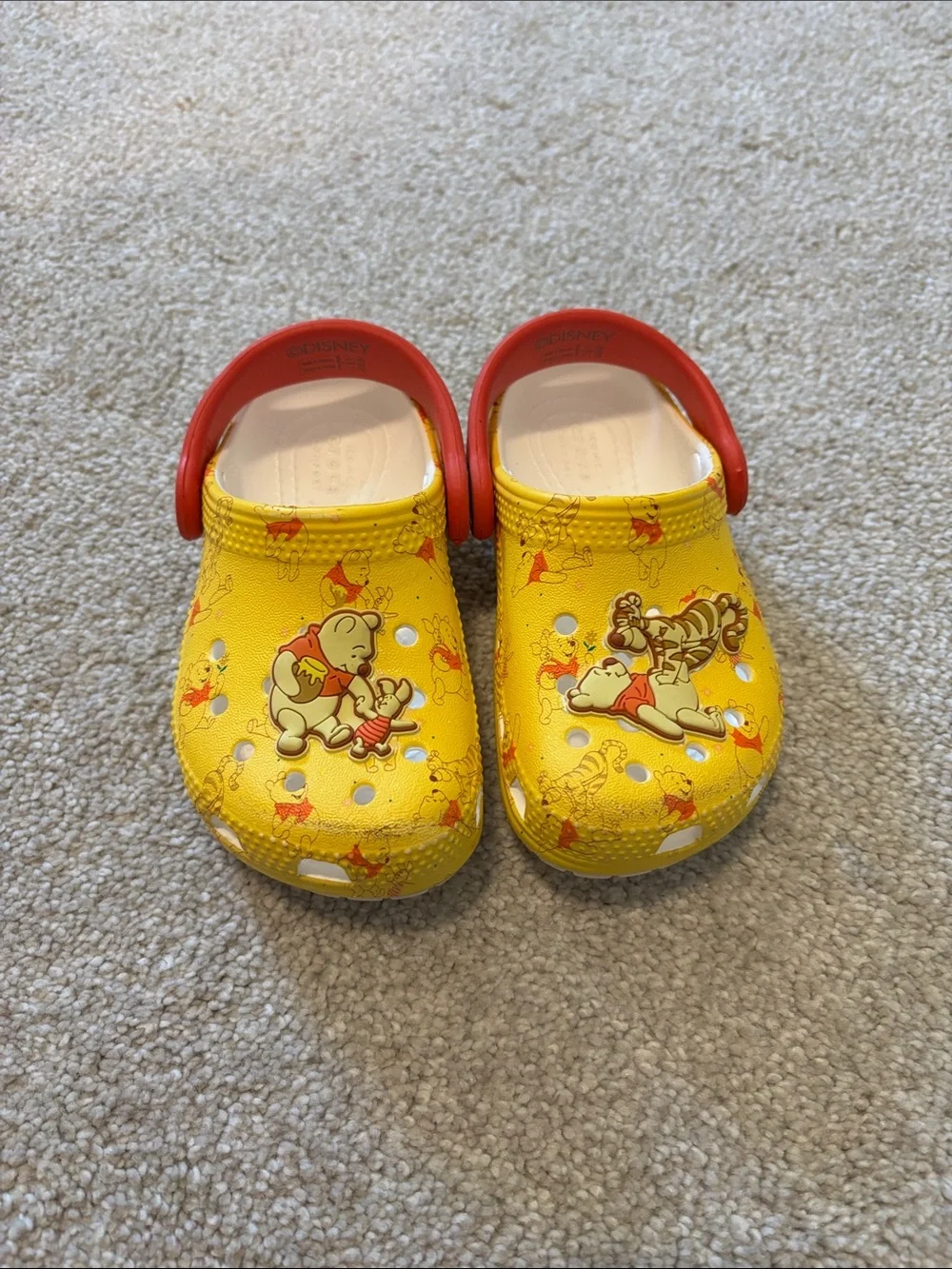Toddler Winnie the Pooh Crocs